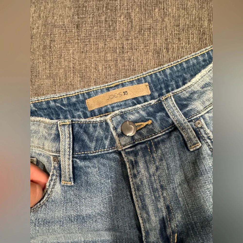 Joe's Jeans Light Blue Frayed Jean Shorts